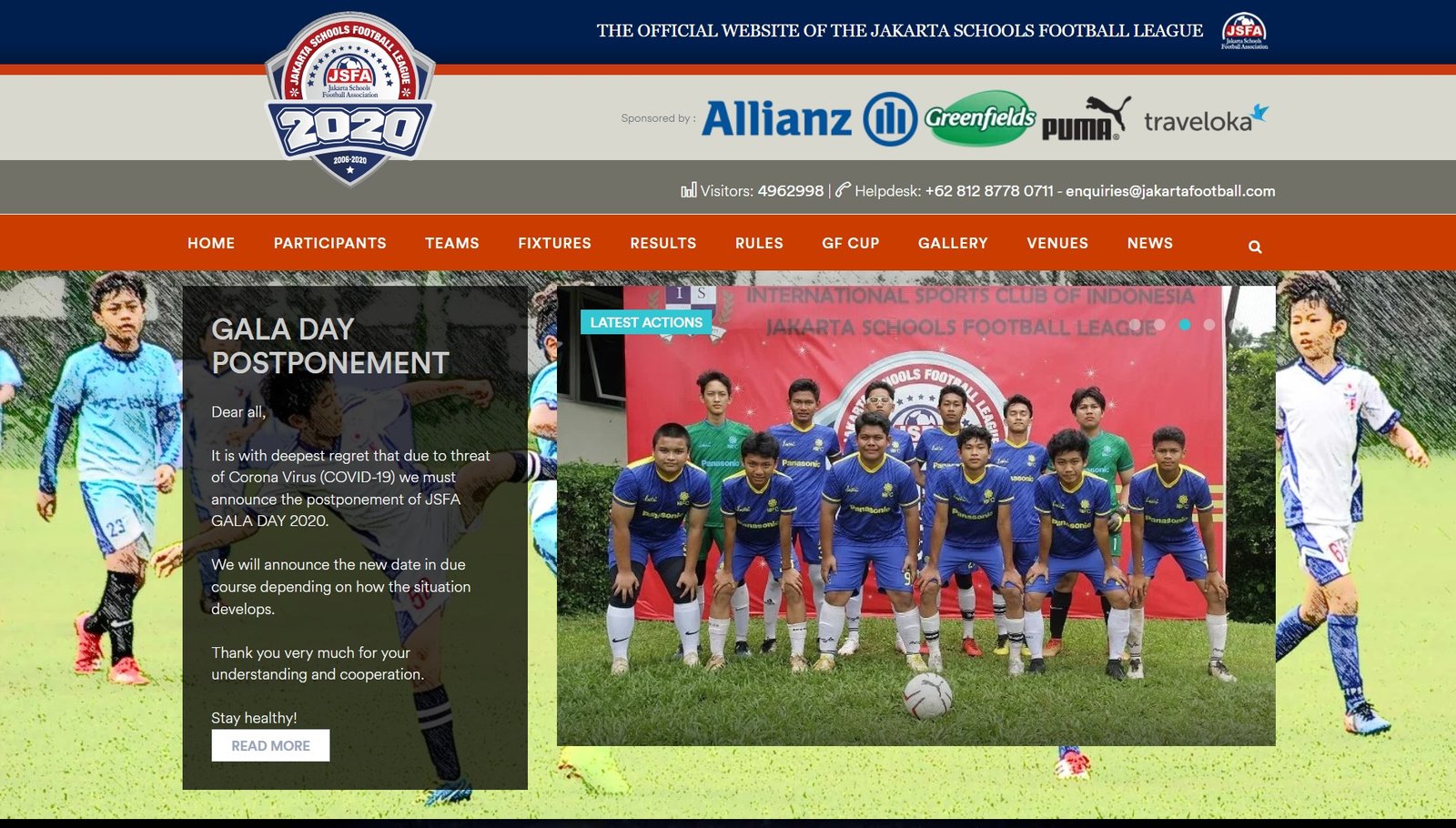 Jakarta Schools Football League 2020